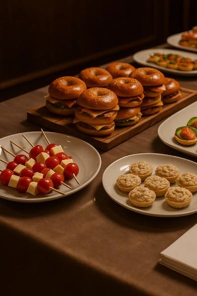 coffe-brake Tabla de charcutería gourmet con embutidos, quesos, uvas y galletas – Mi Mesa Restaurante